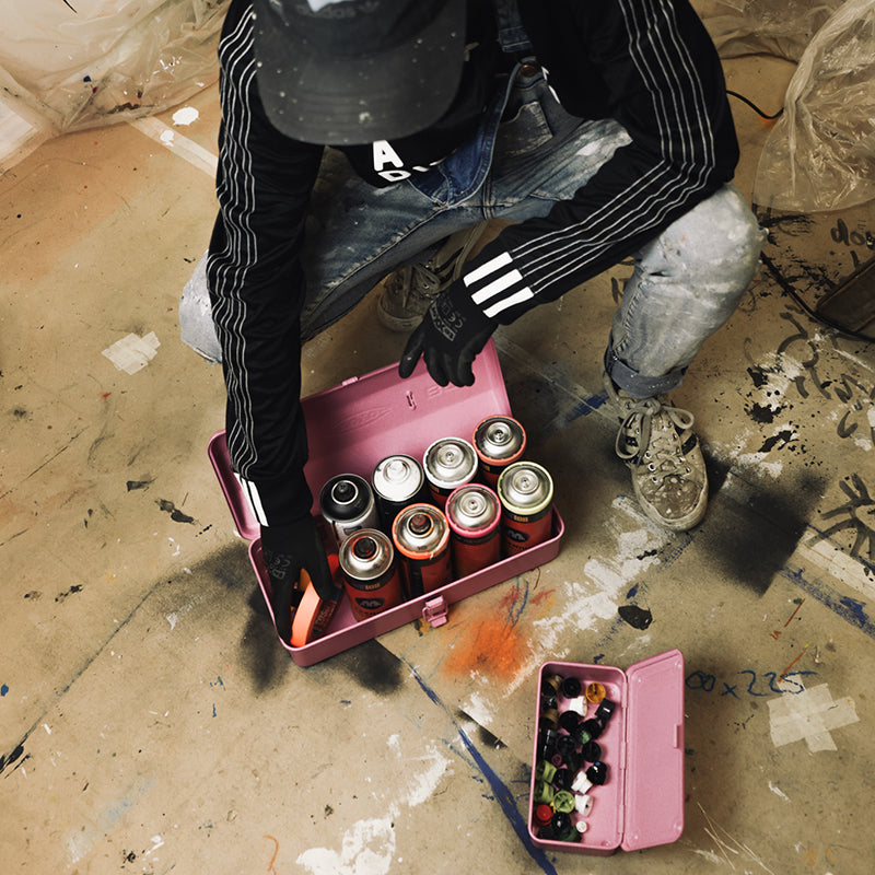 Boite à outils T190 - Rose Bonbon