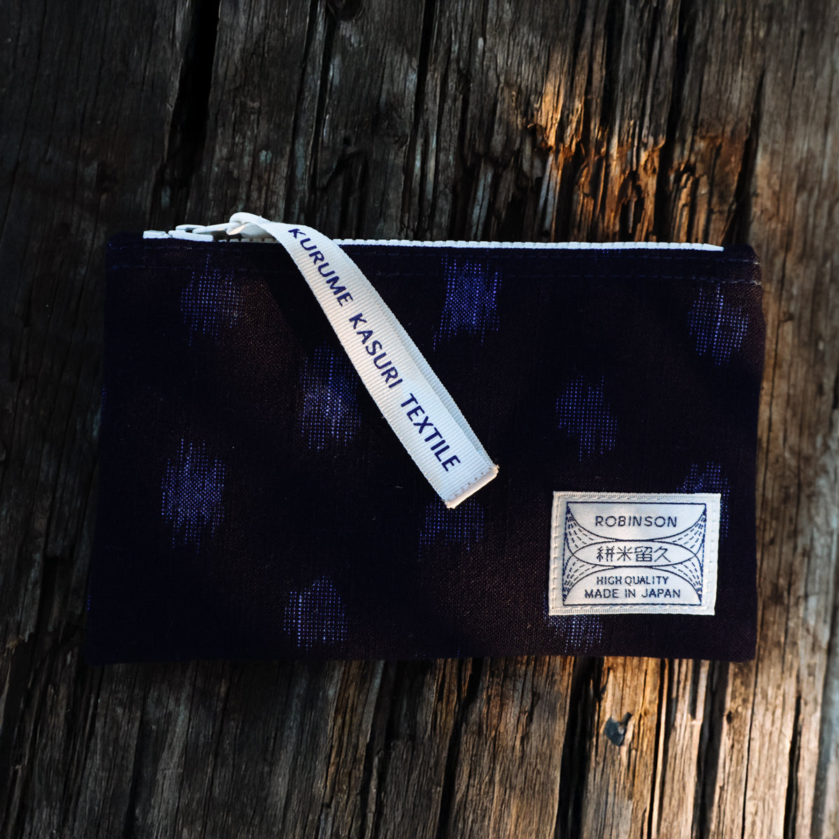Pouch S Dot Navy/Blue