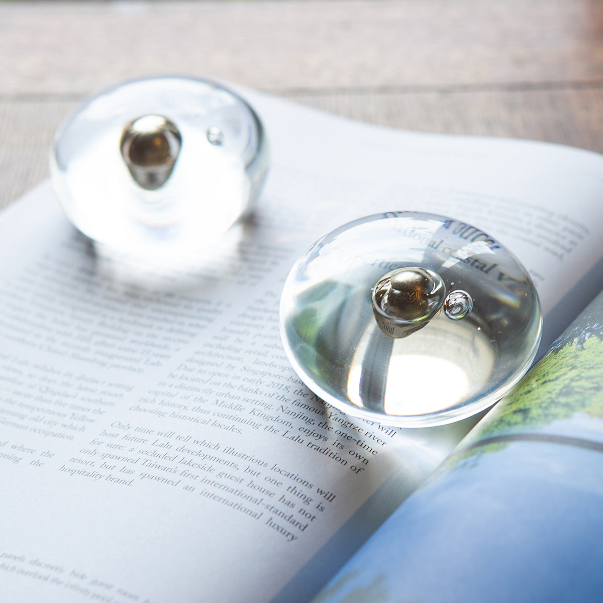 Presse-papier Classic Renaissance – Verre – Lueur de rosée