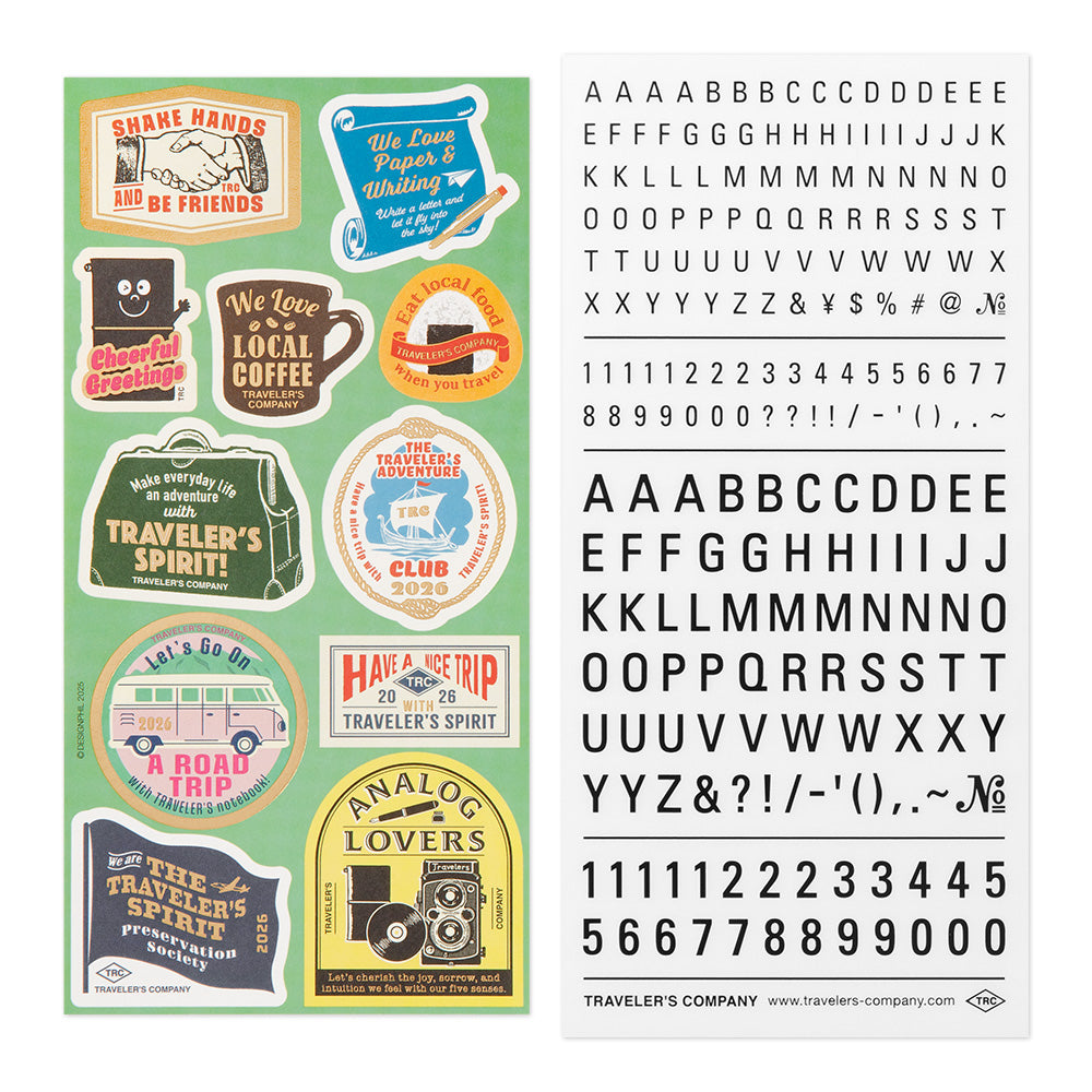 Set de Stickers Personnalisés - 2026 - Pour Agenda