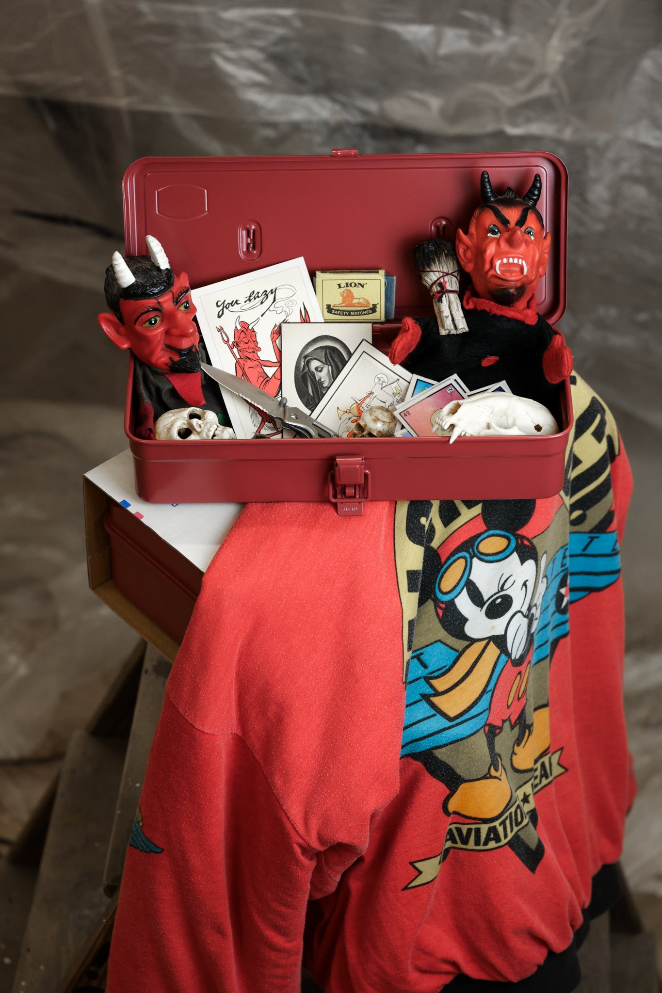 Boite à outils T320 - Brique Rouge