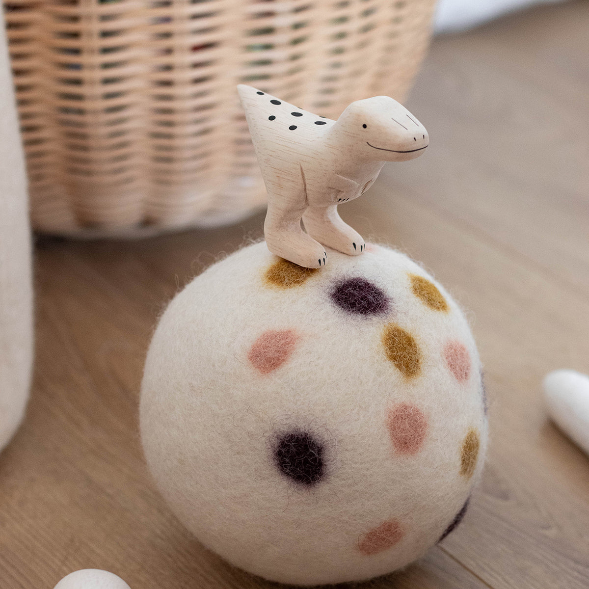 Figurine en bois – Dinosaures – Polepole (set de 9 pièces)