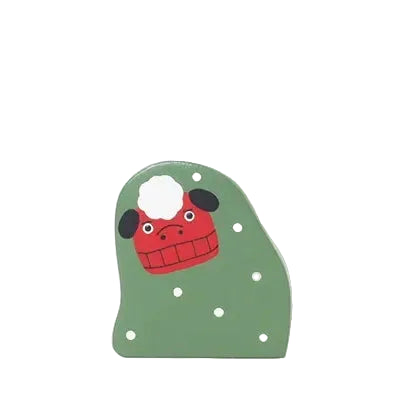 Wooden figurine – Lion dance – New Year collection