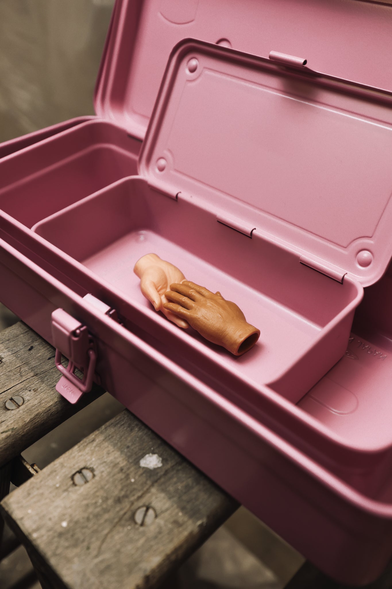 Boite à outils T320 - Rose Bonbon