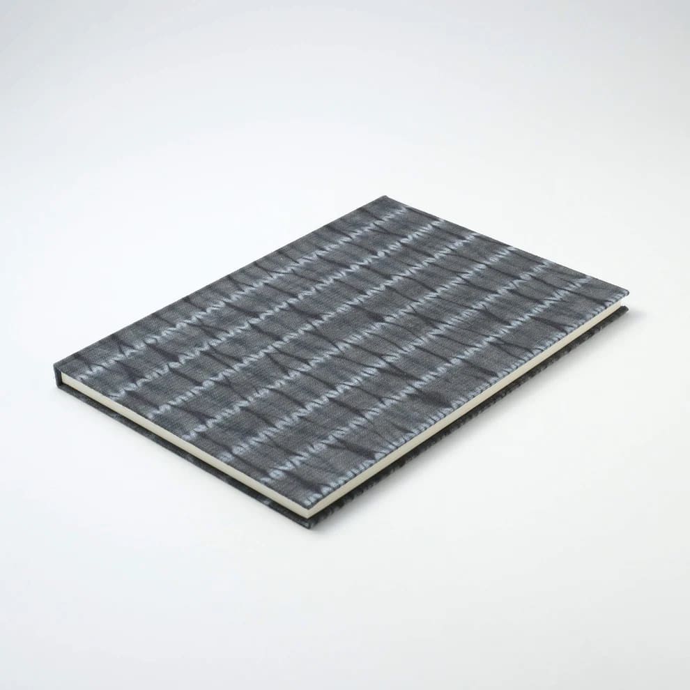 A5 Carnet Y&SONS - Katakai shibori stripe - ACCESSOIRES DE BUREAU