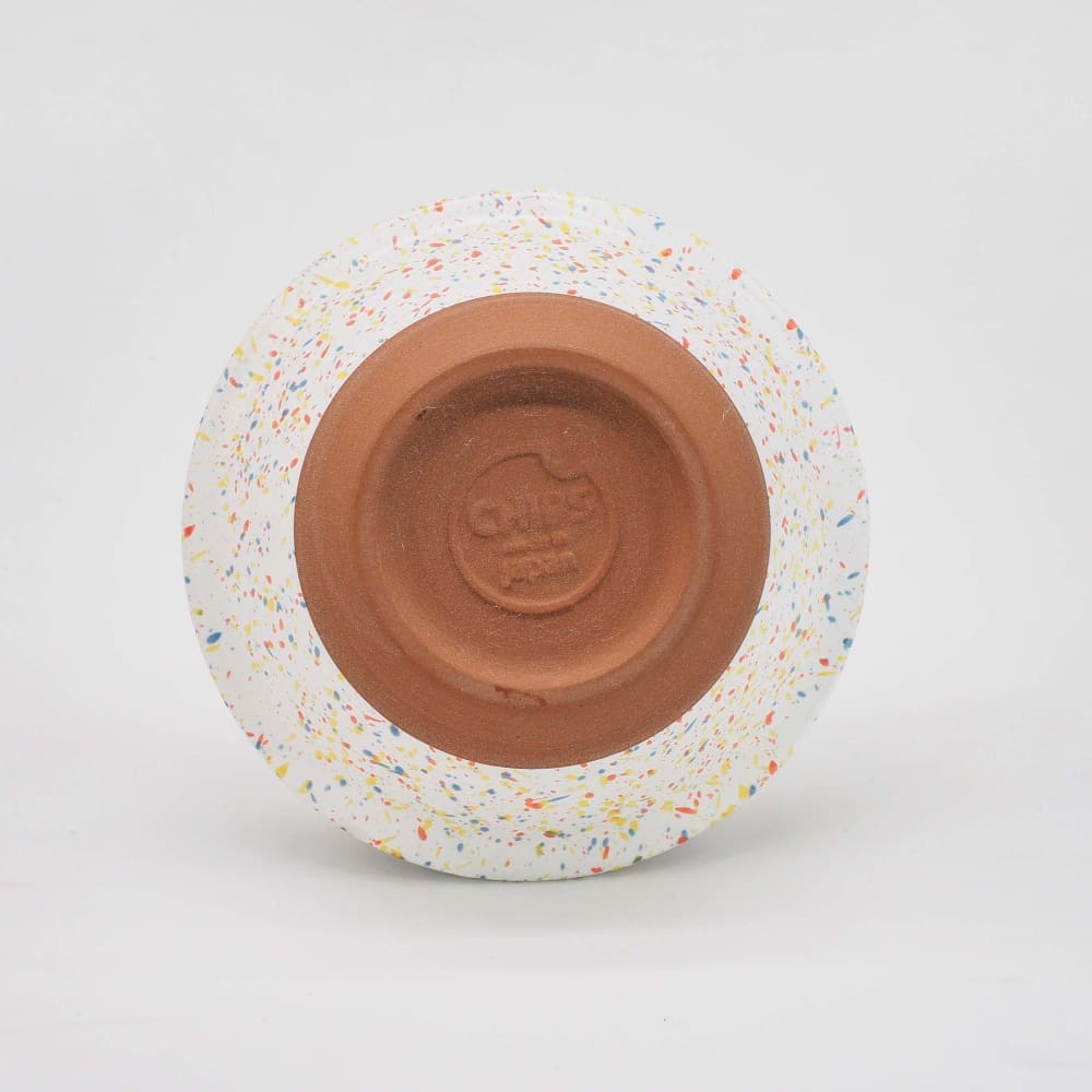 Bol - Splash - Blanc & Orange - VAISSELLE