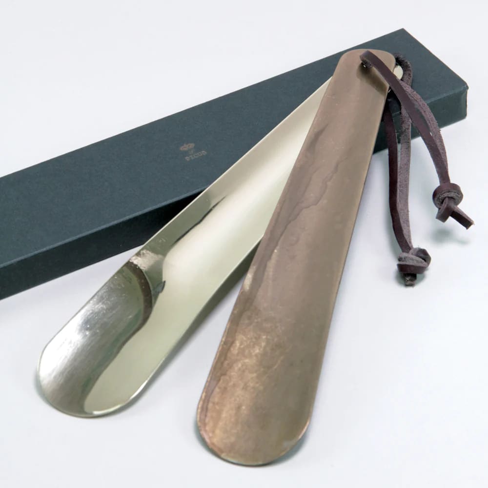 Chausse-pied - Laiton oxydé - SHOE HORN