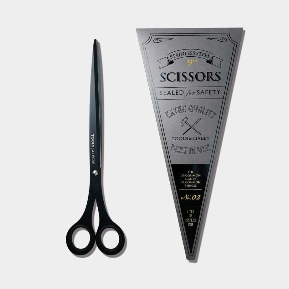 Ciseaux Noir 9’’ - SCISSORS