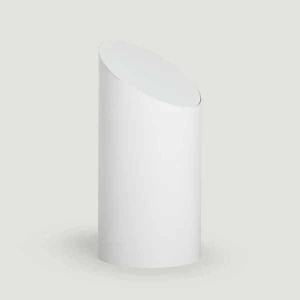 Corbeille à papiers ’SWING BIN’ Blanc couvercle blanc - M - CORBEILLE À PAPIER