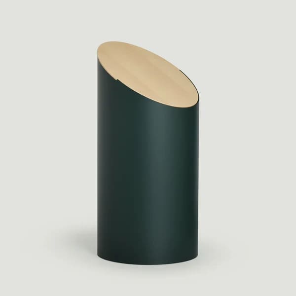 Corbeille à papiers ’SWING BIN’ - Vert couvercle érable - M - CORBEILLE À PAPIER