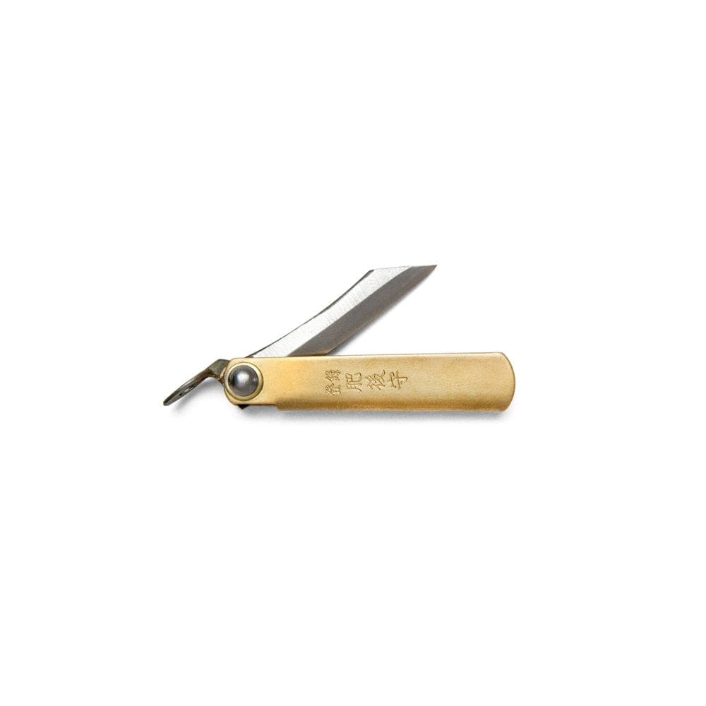 Couteau pliant - Finition laiton - SS - COUTEAUX DE POCHES