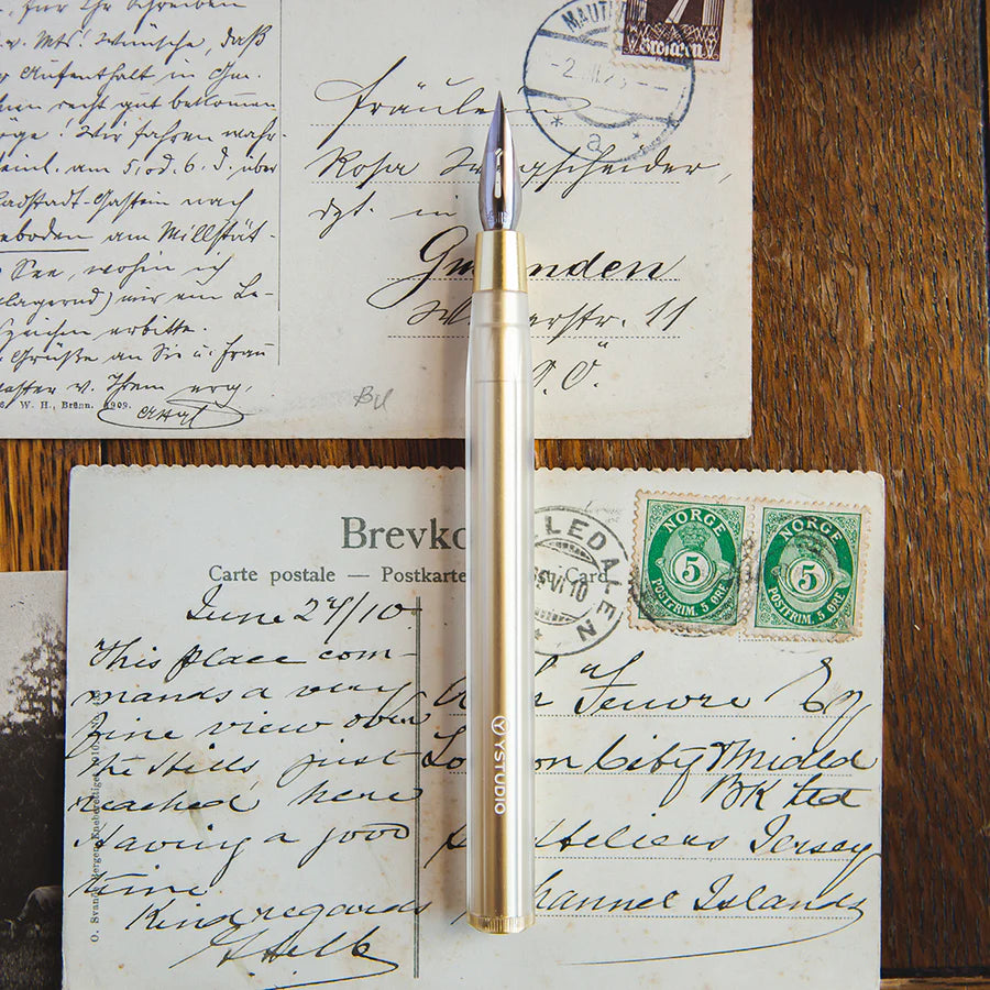 Stylo plongeant Glamour Evolve – Elemental – Or laiton