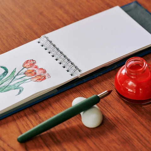Couverture pour carnet Mini note - Kuzushi par Y. & SONS