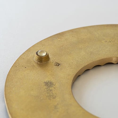 DESSOUS DE PLAT EN LAITON - SOLEIL - PLATEAUX