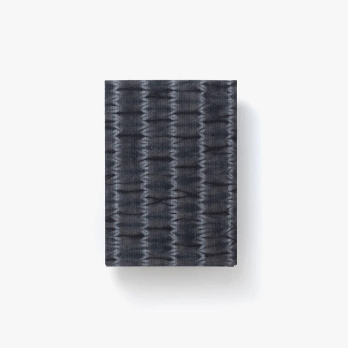 Couverture pour carnet Mini note - Katakai shibori stripe par Y. & SONS