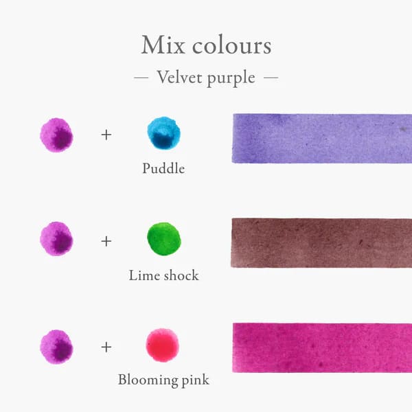 Encre - Inkstand - Velvet purple - ENCRES