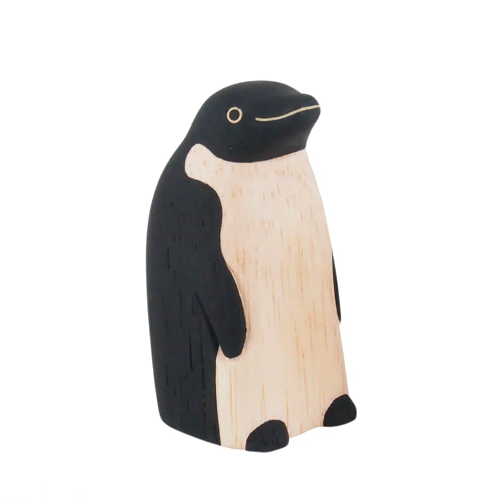 Figurine en bois Oyako - Parent pingouin - FIGURINES EN BOIS