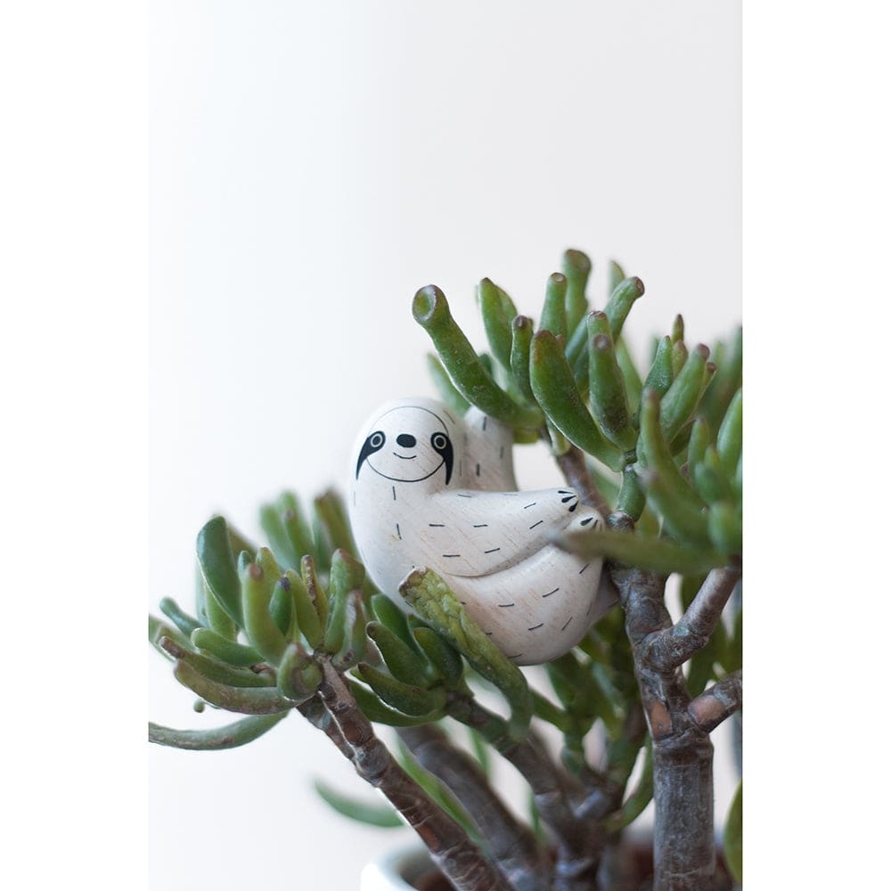 Figurine en bois - Paresseux - FIGURINES EN BOIS