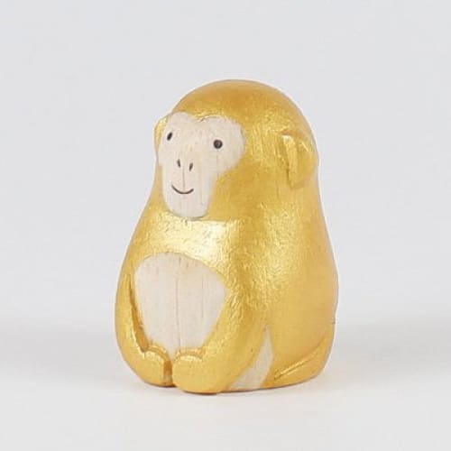 Figurines en bois - Set signes du zodiaque chinois - Or - FIGURINES EN BOIS