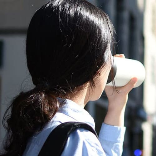 Gourde - TRAVEL TUMBLER - 350ml blanc - GOURDES