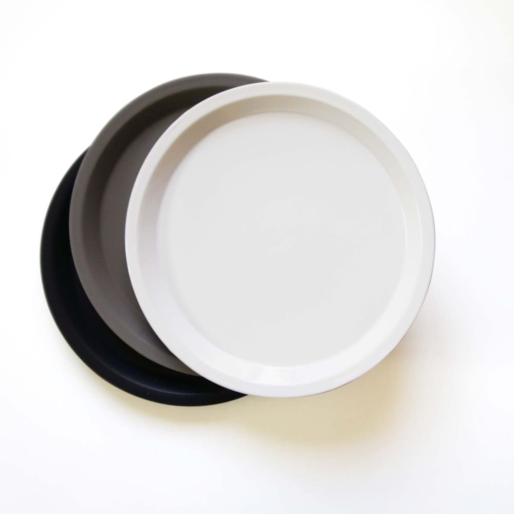 Grande assiette - Noir mat - VAISSELLE