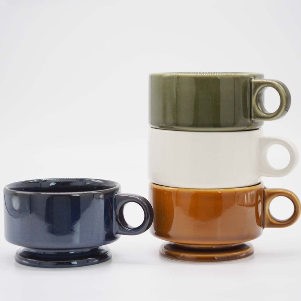 Mug à soupe empilable - Smith - Vert - VAISSELLE