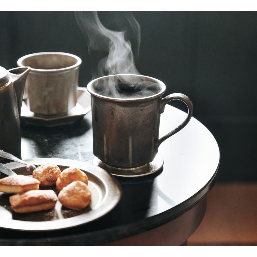 Mug octogonal - Série poterie ancienne - Laiton - VAISSELLE