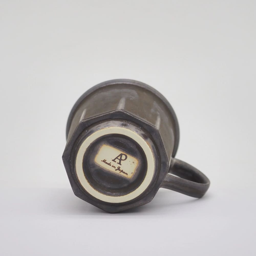 Mug octogonal - Série poterie ancienne - Laiton - VAISSELLE