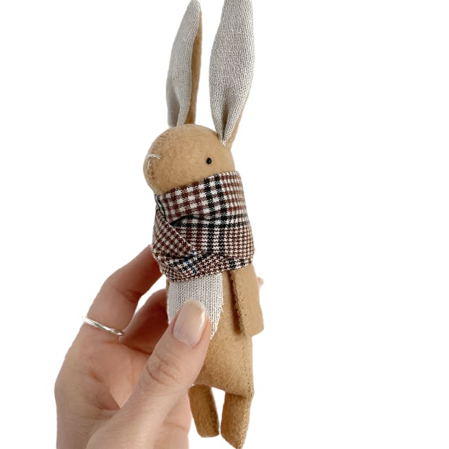 Peluche - Lapin marron - PELUCHES