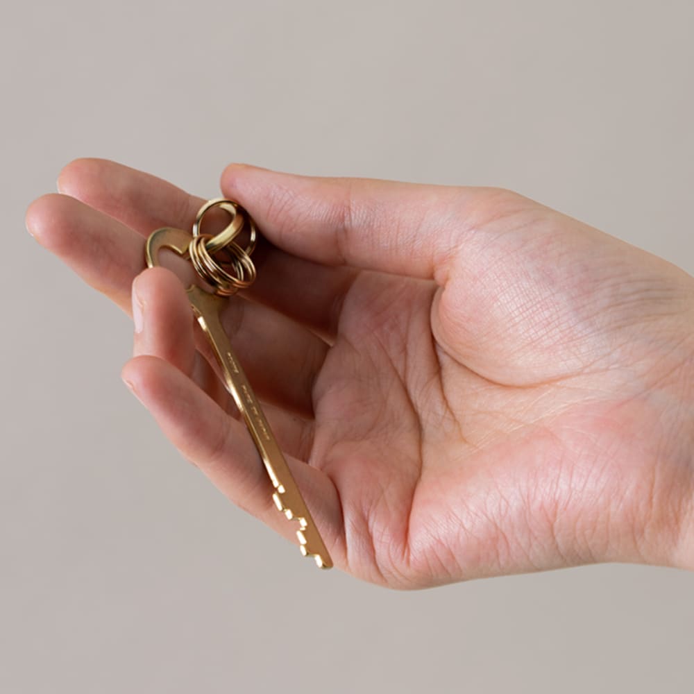 Porte-clefs Retolo - Laiton massif - PORTE-CLEFS