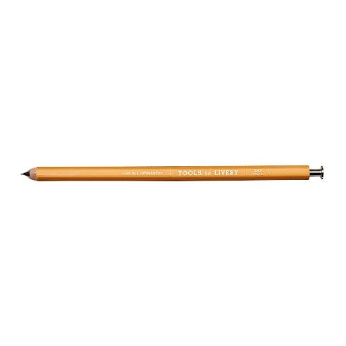 Porte Mine en Bois - Jaune - Pencil