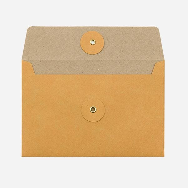 Set de 8 enveloppes kraft orange - M - TRAVELER’S NOTEBOOK REFILLS
