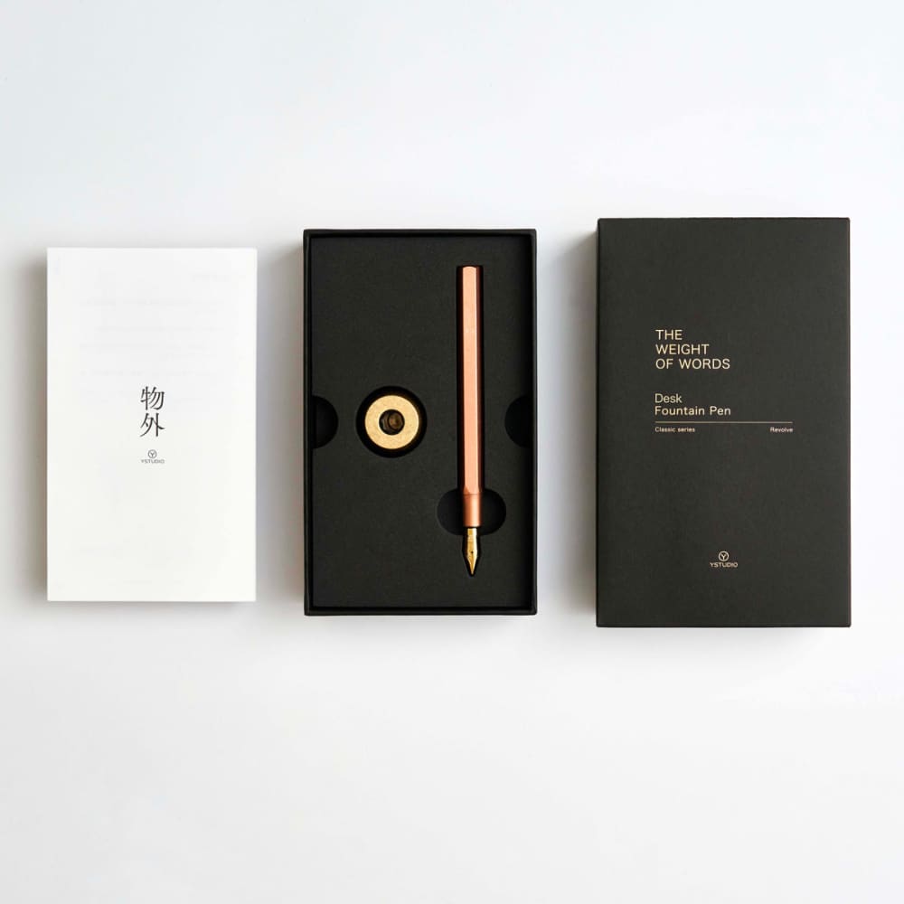 Stylo Plume Cuivre de bureau (F) - Classic Revolve - STYLOS PLUMES