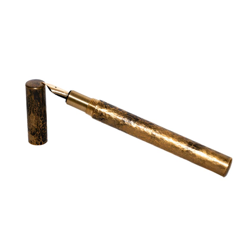 Stylo plume - Laiton capuchon rectangulaire - STYLOS PLUMES
