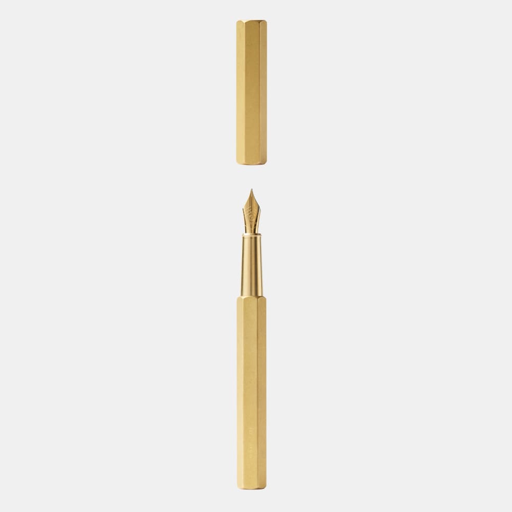 Stylo Plume Laiton Portable (M) - Classic Revolve - STYLOS PLUMES