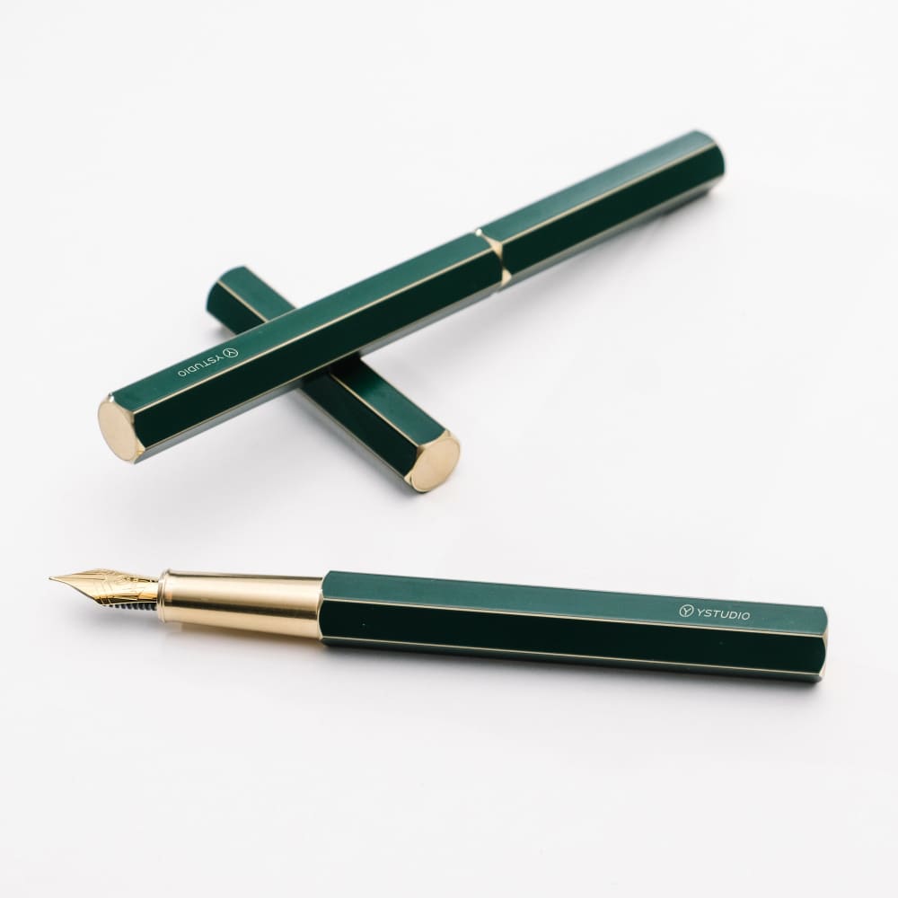 Stylo Plume Vert Portable (M) - Classic Revolve - STYLOS PLUMES
