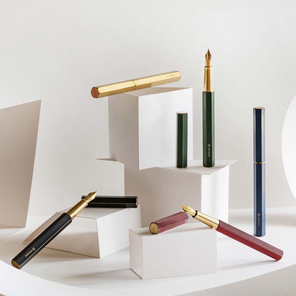 Stylo Plume Vert Portable (M) - Classic Revolve - STYLOS PLUMES