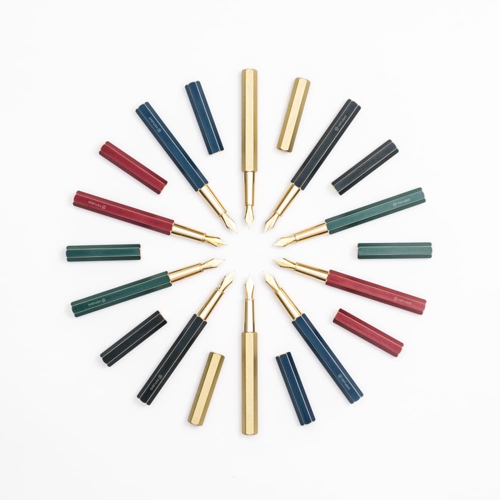 Stylo Plume Vert Portable (M) - Classic Revolve - STYLOS PLUMES