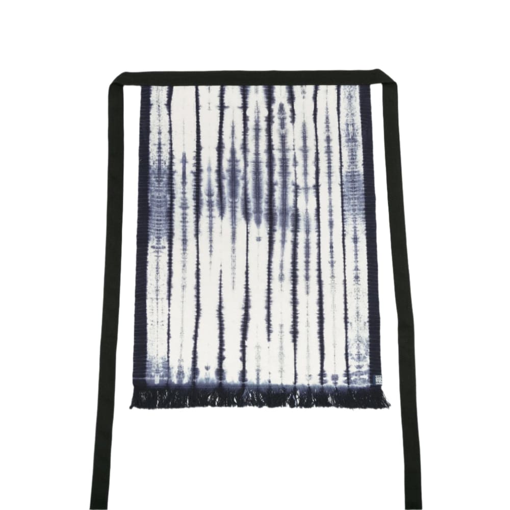 Tablier japonais - Teinture shibori tornade - Tablier