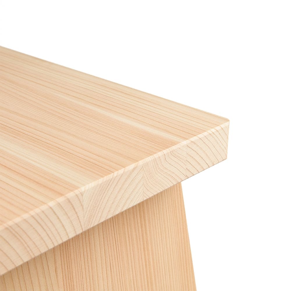 Tabouret de bain - Bois d’hinoki - MEUBLES DE BAIN