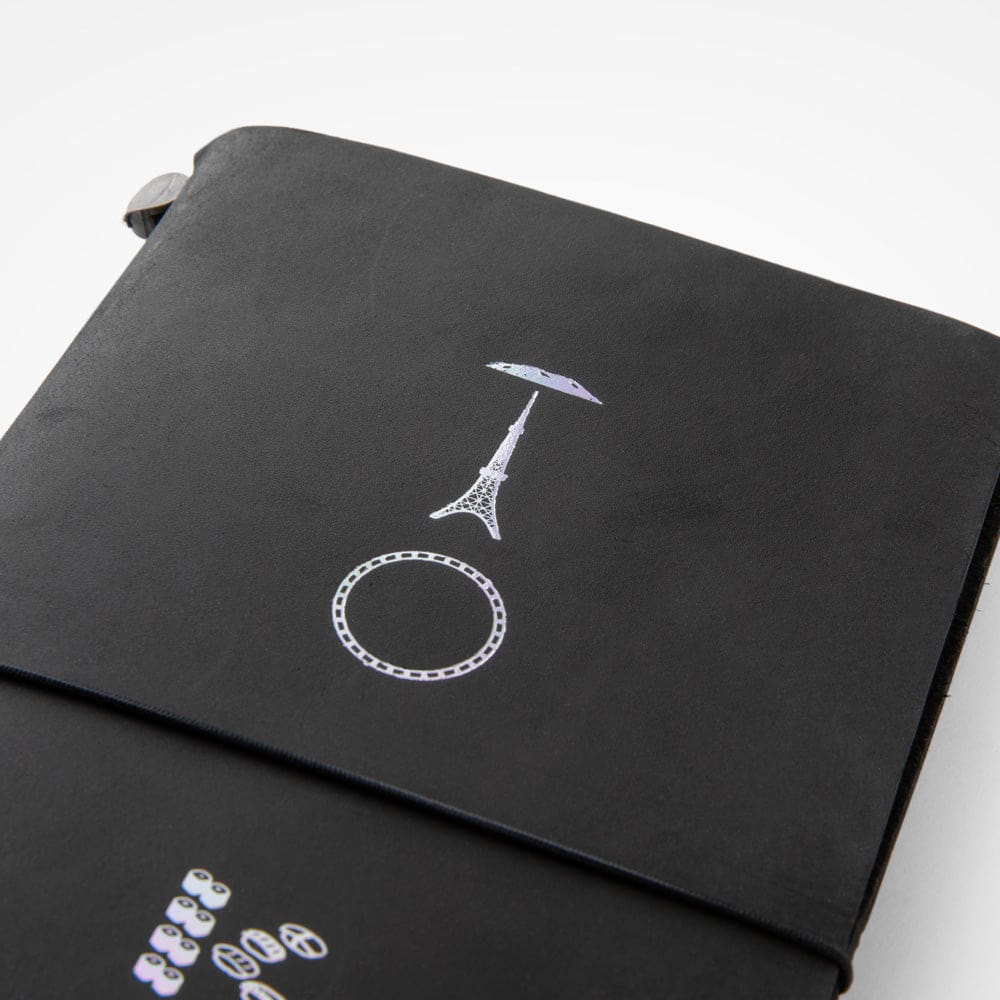TOKYO EDITION - carnet cuir noir - TRAVELER’S NOTEBOOK COVER