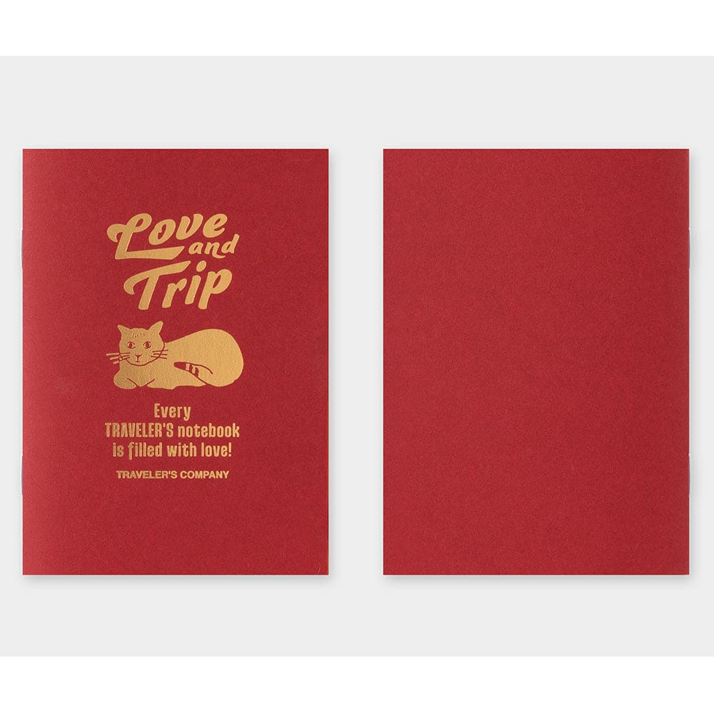 TRAVELER’S notebook - LOVE AND TRIP - Format passeport - TRAVELER’S NOTEBOOK COVER