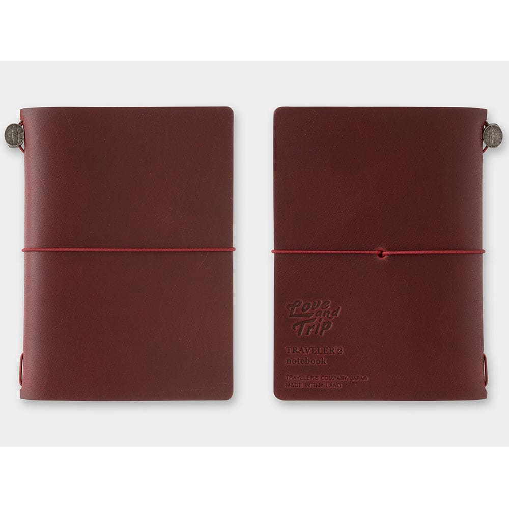 TRAVELER’S notebook - LOVE AND TRIP - Format passeport - TRAVELER’S NOTEBOOK COVER