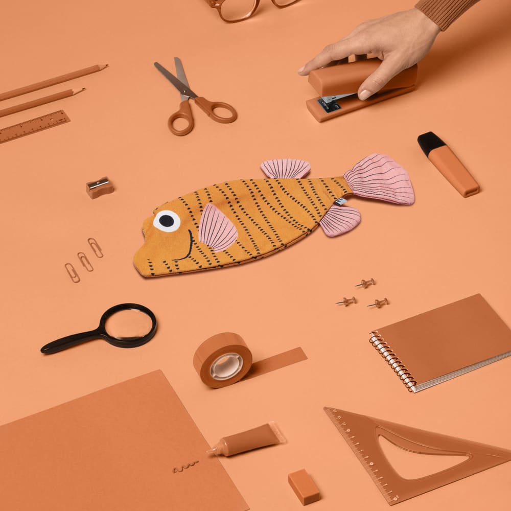 Trousse - Poisson coffre - Pochette