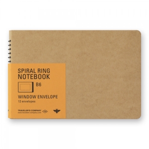 B6 SPIRAL notebook - Enveloppe