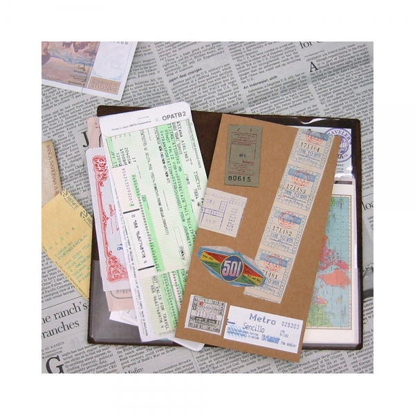 004 pochettes adhésives - Traveler's Notebook - Traveler's Company