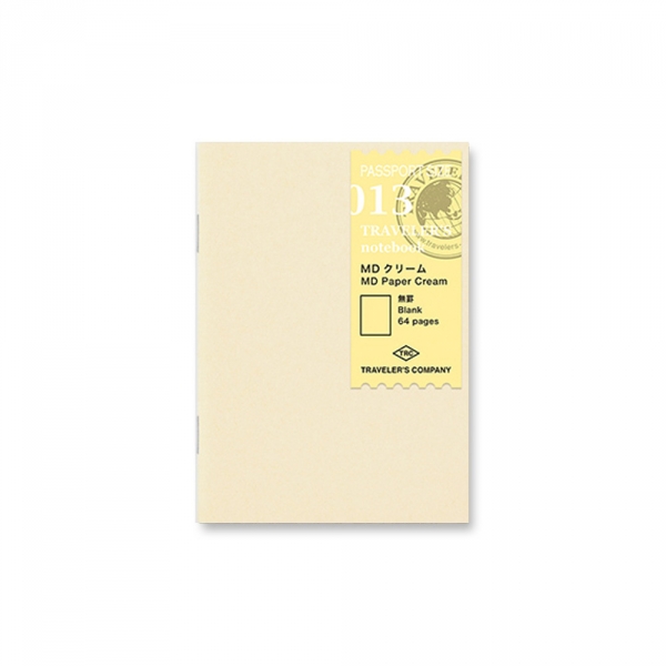 013 - Carnet pages crème ( passeport ) Traveler's Notebook