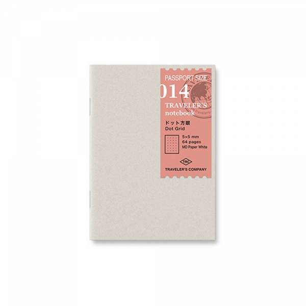 014 - Carnet à pois ( passeport ) Traveler's Notebook