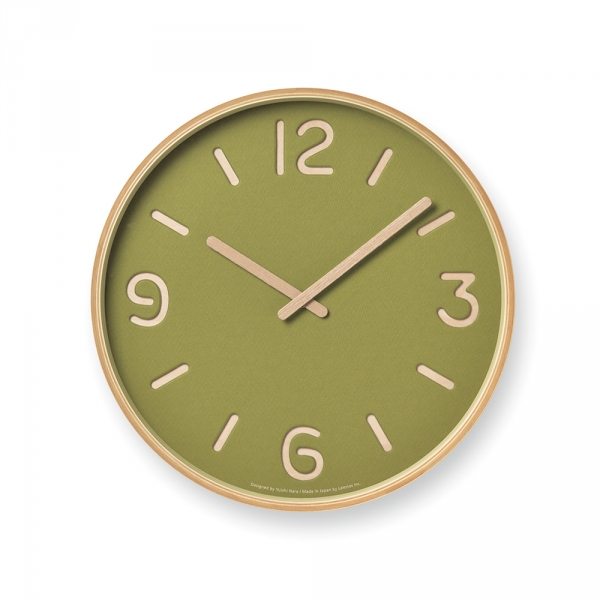 THOMSON PAPER wall clock - Green