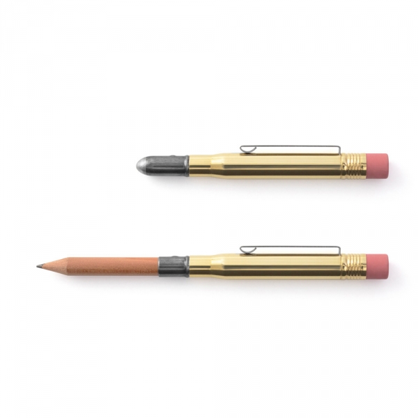 Crayon de poche - laiton - TRAVELER'S COMPANY